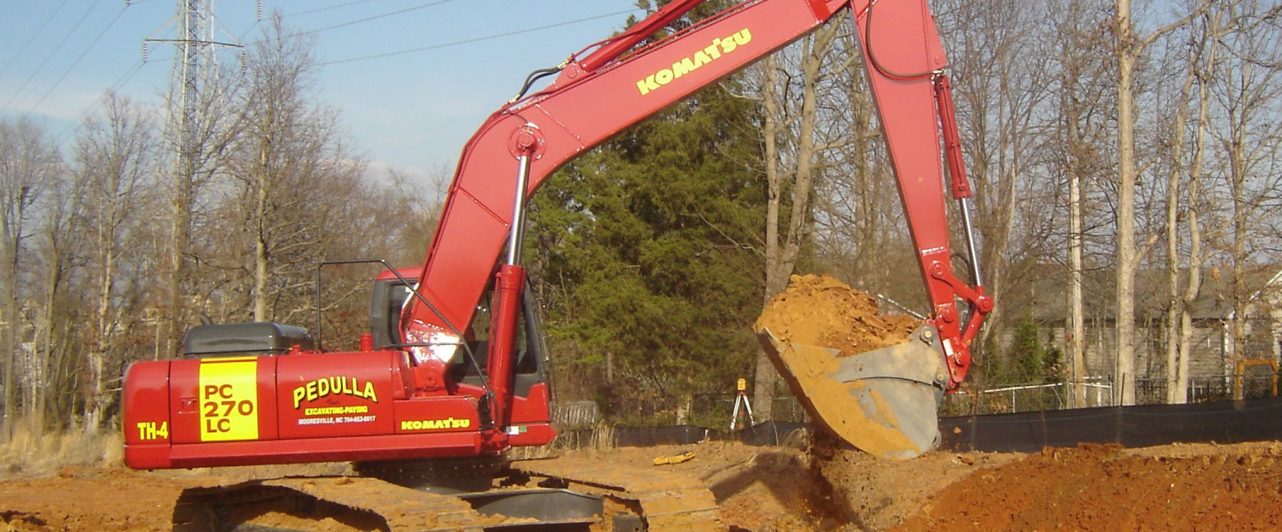 commercial excavating mooresville nc